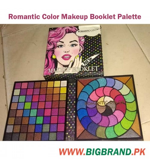 Romantic Color Makeup Booklet Palette